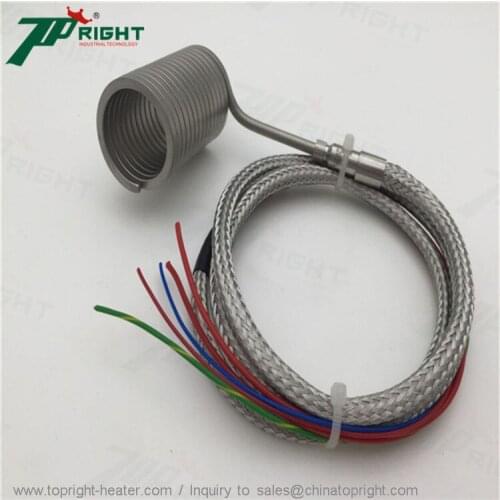 ID25mm L40mm 220v 400w spring hot runner coil heating element