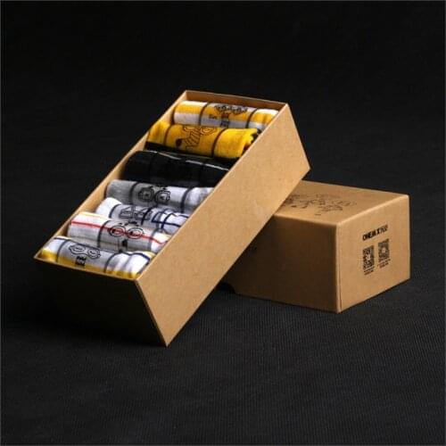 ONEMIX Mens Week Sports Running Socks Pure Cotton Socks 7 Pairs/lot 7 days Wearing For Outdoor Basketball Calcetines Ciclismo