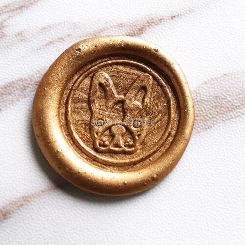 Bulldog Wax Seal Stamp, wedding stamp ,party wax seal stamp, invitation seals,wedding invitation
