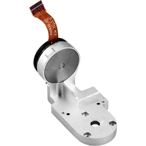 R-axis Motor w/Lower Bracket Replacement Parts for DJI Phantom 3A/3P/3S Drone, Anodized Silver to match parts