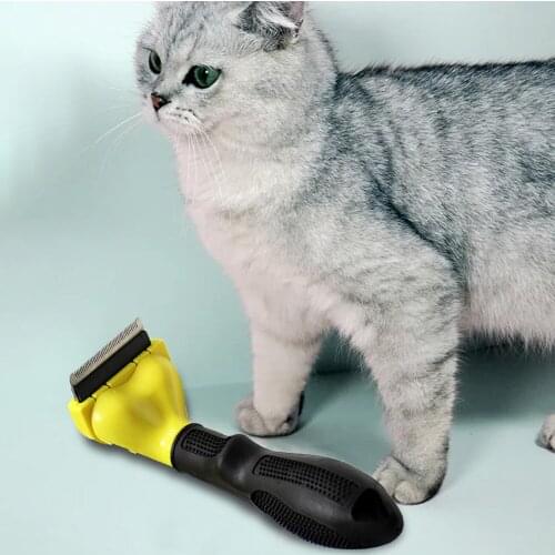 Pet Puppy Comb Animal Grooming Tool Hair Clipper Cleaning Non Slip Comb Teddy Golden Retriever Dog Hair Removal Brushes