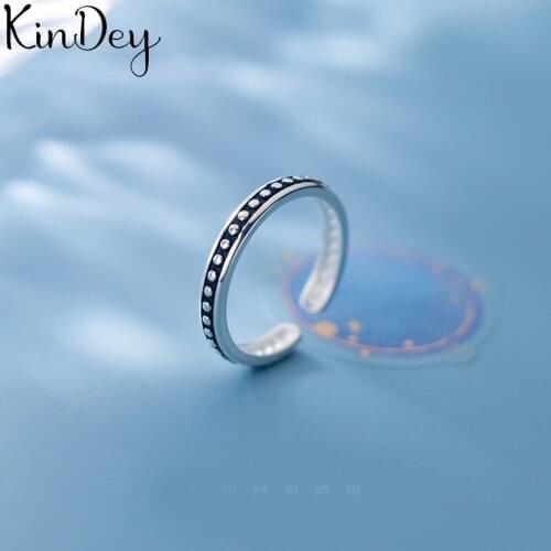 Luxury Brand Round Beads Rings For Women Wedding Engagement Charm Knuckle Rings Men Vintage Jewelry Romantic Party Gift