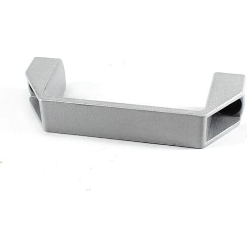 2pcs Cabinet Handle Knob Aluminum Alloy 90/120/180mm Hole Pitch Machinery Handle Lever Silver Industrial Equipment Handle