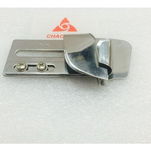 Sewing machine wrap edge tube roll edge pull tube wrap double needle sleeve tube Doule Needle Lap Seam Folder