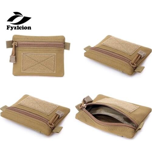Tactical Hunting 1000D Wallet Bag Card Key Holder Portable Purse Pouch Money Pack Multifunction Accessory Pocket
