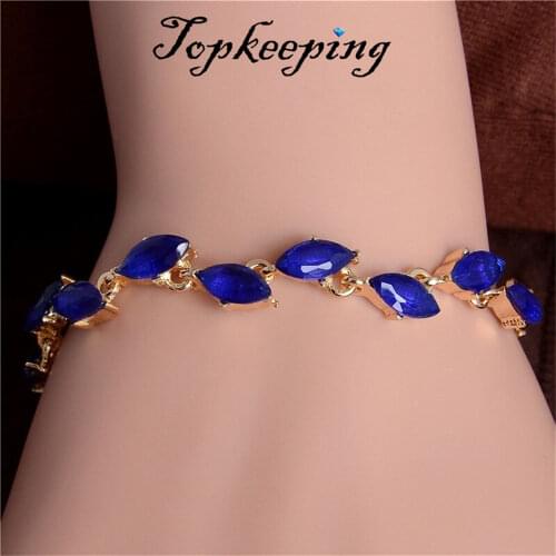 Topkeeping Blue Bracelets