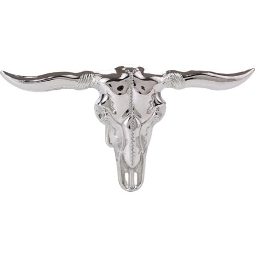 Western Bull Belt Buckle Longhorn Steer Shape Belt Buckle For Men Women
