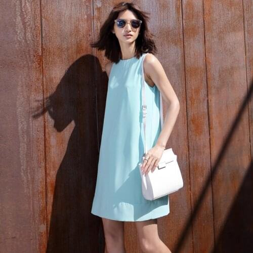 Women Summer New Fashion Sleeveless Mini Dress Ladies Casual Plus Size 3XS-10XL Vestido Femininas Brief Chiffon Vest Dresses