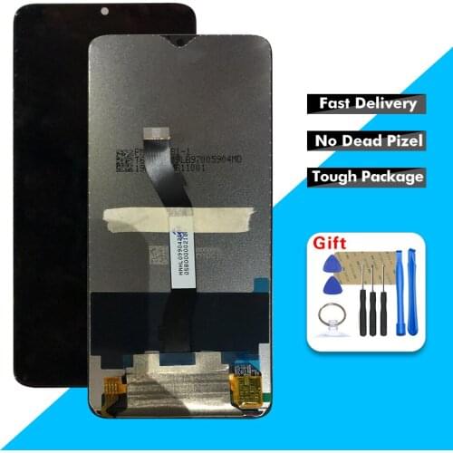 6.53" LCD For Xiaomi Redmi Note 8 Pro LCD Display Touch Screen Digitizer Glass Assembly + Free Tools