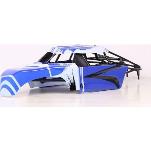1/5 Rc Car Split Body Shell Set+Plastic Roll Cage Fit HPI Rovan Baja 5T 5SC King Motor Truck