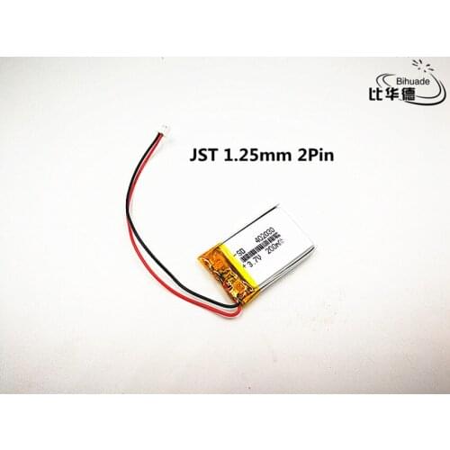1pcs Polymer lithium Lipo battery rechargeable 3.7V 200mah 402030 JST 1.25mm customized CE FCC ROHS MSDS quality certification