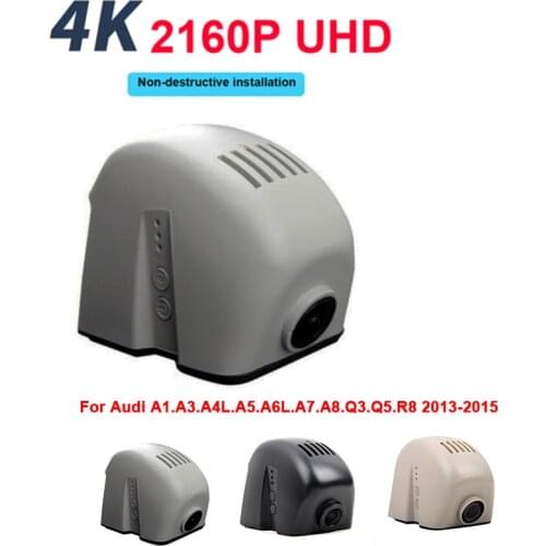 Car DVR Camera Video Recorder WiFi APP Manipulation Novatek 96672 IMX 323 Dashcam For Audi A1.A3.A4L.A5.A6L.A7.A8.Q3.Q5.R8 2013