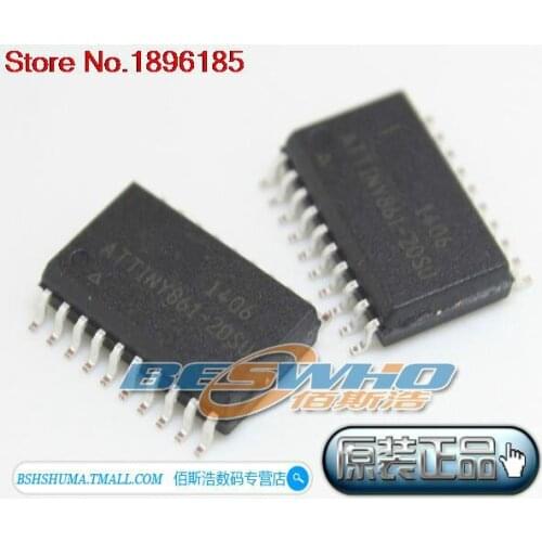 5Pcs ATTINY861-20SU ATTINY861 8KB SOP20 AVR