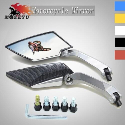 8MM 10 mm Universal Motorcycle Mirror Side Mirrors Rear View Mirror For Yamaha XMAX X-MAX X MAX 125 250 300 400 2018 XMAX300