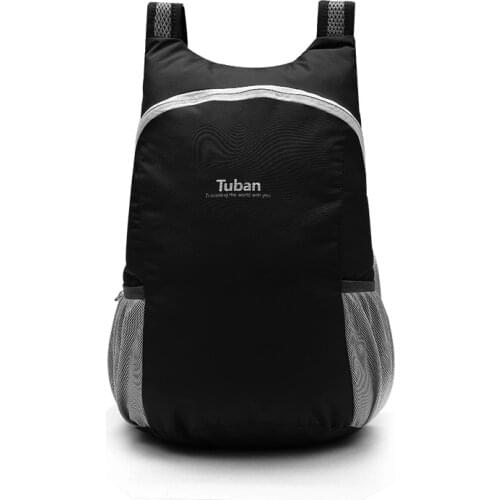 Men Travel Lightweight Nylon Foldable Backpack Waterproof Backpack Folding Bag Portable Pack for Women