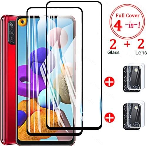 GAOLONGIN Screen Protectors For Samsung Galaxy A21s