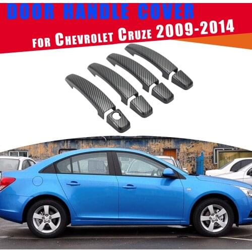 For Chevrolet Cruze 2009-2014 for OPel MOKKA ASTRA J Car Styling ABS Chrome Trim Door Handles Cover Sticker