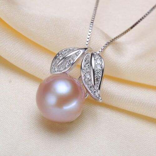 HOT Cute Leaf Popular European Style Pearl Pendant Mountings, Pendant Findings, Pendant Settings Jewelry Parts Fittings