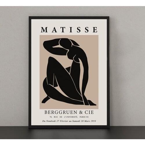 Minimalism Matisse Oil Paintings Print on Canvas Nordic Style Posters and Prints Classic Wall Art Pictures for Home Decoration