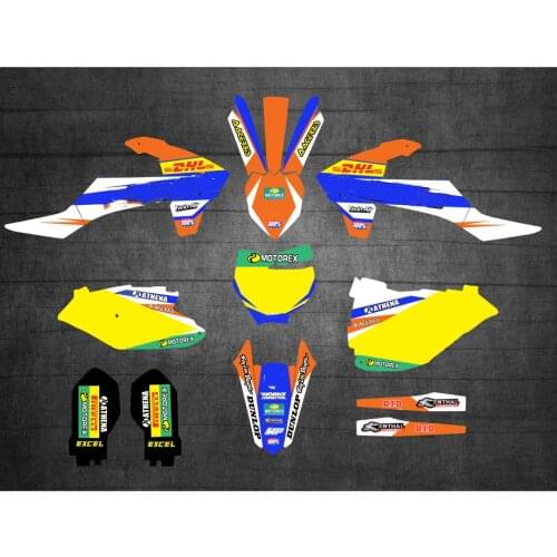 SX85 2018-2020 Stickers Kits Free Customized Numbers Names Backgrounds Graphics Decals For KTM SX 85 SX85 2018 2019 2020 85SX