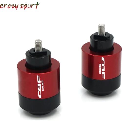Handlebar Grips Bar Ends Hand Grip plug Slider End Caps For HONDA CBF 500 CBF500 2004-2008 2007 Motorcycle Accessories