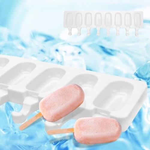 Popular Popsicle Mold Freeze Pudding DIY Tools Frozen Ice Cream Maker Kitchen Kits Silicone Mould