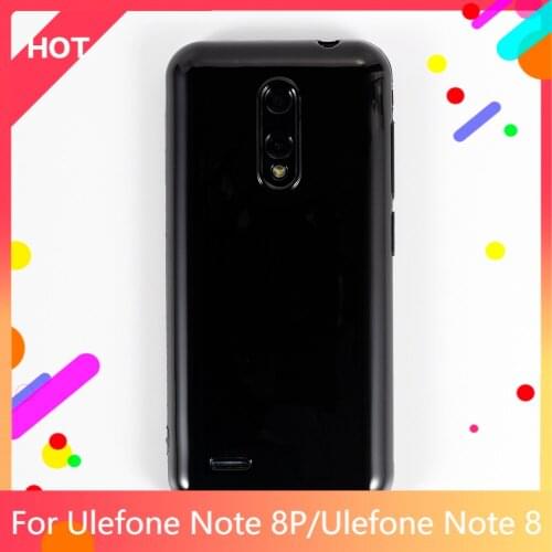 Note 8P Case Matte Soft Silicone TPU Back Cover For Ulefone Note 8 Phone Case Slim shockproof