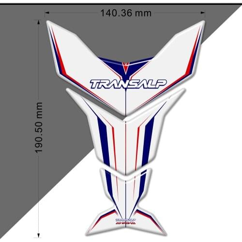 Motorcycle Protection TANK Pad Protector Stickers Decal For HONDA TRANSALP Gas Cap Emblem Badge Logo Fairing Fender