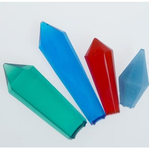 1 pc Pendulum Mold Crystal Pendulum Pendant Quartz Crystal Silicone Mold Gemstone Necklace Epoxy Resin 103703