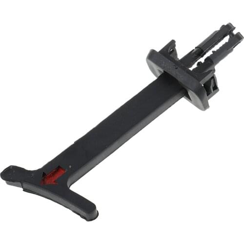 1J5823593C Hood Release Rod Front Grille Engine Lid Pull Lever for VW Bora