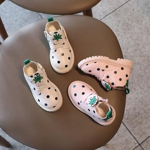 2021 Baby Fashion Boots for Boys Girls Martin Boots 1-6 Years Toddler Kids Soft Sole Leather Shoes Baby Casual Sneakers 22-31