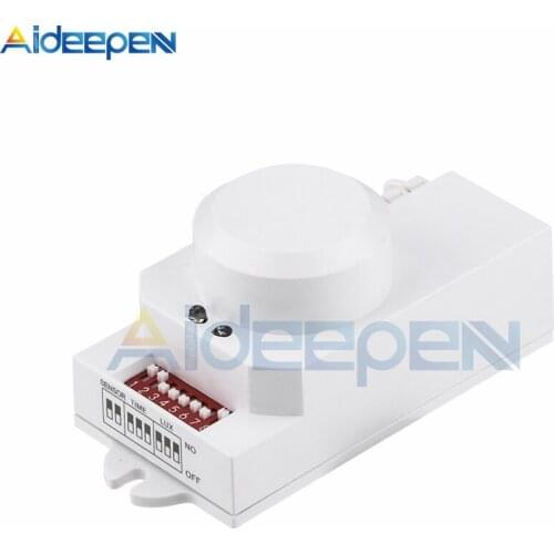 5.8G Microwave Radar Sensor Switch Built In Microwave Detector AC 220V Microwave Radar Body Motion Sensor Module