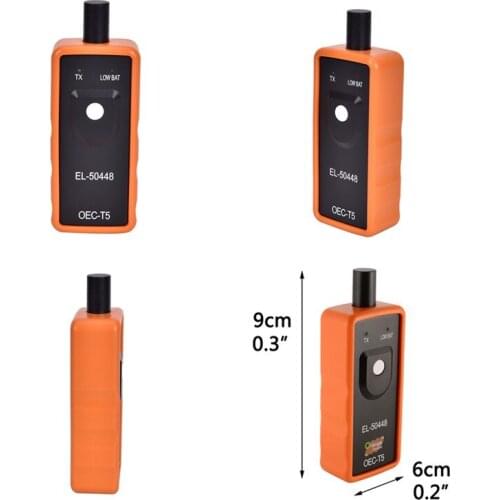 90 x 60 mm OEC-T5 EL 50448 For Opel TPMS Reset Tool EL-50448 Electronic EL50448 Auto Tire Presure Monitor Sensor