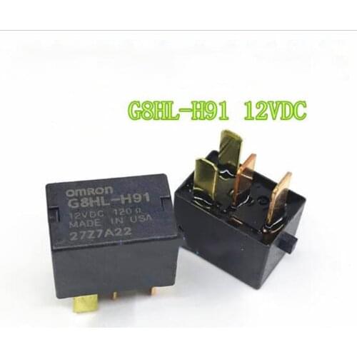 5PCS car auto 12V relay G8HL-H91 G8HLH91 G8HL H91 12VDC 4PIN