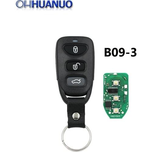 B09 KD Remote Control Auto Key 3 Buttons B Series for KD900/KD900+/URG200 Key Programmer Machine Keydiy B Series Remote B09-3
