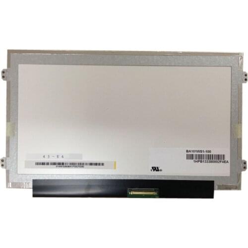 BA101WS1-100 fit B101AW06 V.0 V.1 B101AW02 V.0 V.3 N101L6-L0D N101LGE-L41 SLIM