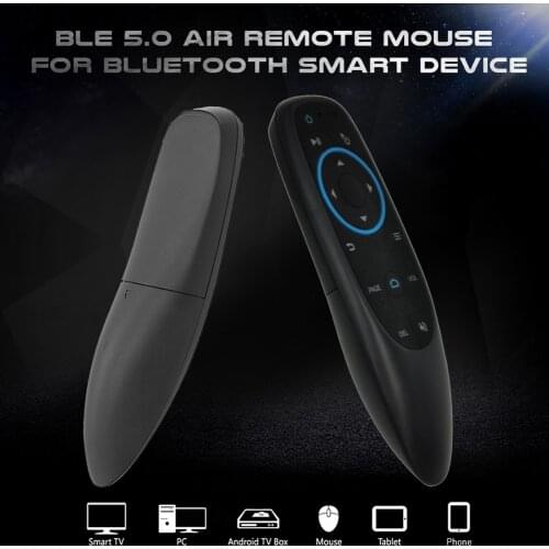 G10BTS Wireless 5.0 Air Mouse 6-Axis universal Remote IR learning Gyroscope 17 Keys With body sense Smart Remote 5.0