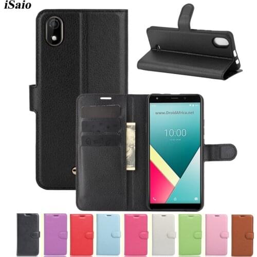 For Wiko Y61 Wallet Case Flip Leather Cover for Wiko Y61 Mobile Phone Case Flip Case TPU Shell Stand with Card Holders