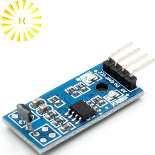 Hall Sensors Module 3144E 4pin Hall Switch Speed Magnetic Switches Speed Counting Sensor Module For Arduino Smart Car