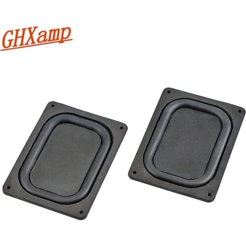 GHXAMP 101*76mm Bass Passive Radiator Woofer Speaker Vibration Plate Radiation Basin Auxiliary Subwoofer High Quality 2PCS