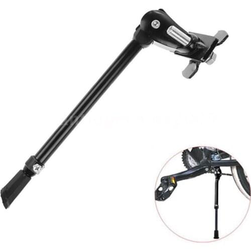 Bike Kick Stand Adjustable MTB Road Bikes Support Side Rear Kick Stand Aluminium Alloy Bicycle Parking Racks Bicycle Accessories