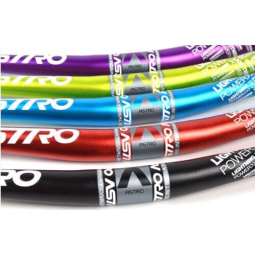 25mm Astro FR DH AM MTB Bicycle Bike Bend Handle Bar Riser Handlebar BLACK