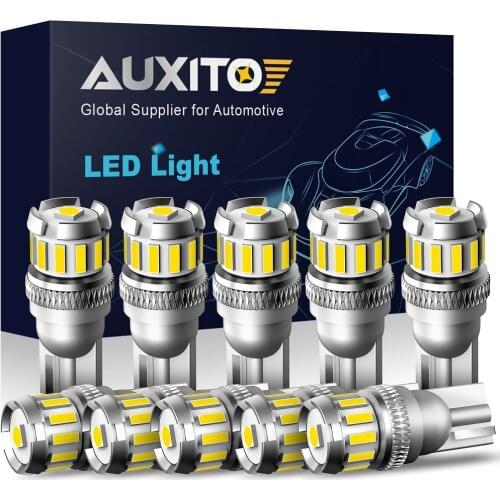 AUXITO 10x W5W LED T10 LED Canbus Interior Car Lights For Citroen C5 X7 C3 C4 Picasso Xsara Berlingo Saxo C2 C1 C4L DS3 Xantia