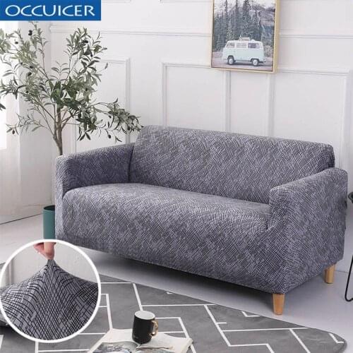 Universal elastic sofa cover tight wrap all-inclusive slip-resistant sofa cover elastic sofa towel Single/Two/Three/Four-seater