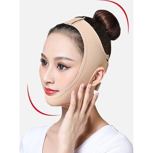 Face Slim Bandage V Line Elastic Cheek Chin Face Lifting Belt Strap Tools Anti Wrinkle Sagging Strap Band Facial Beauty Belt
