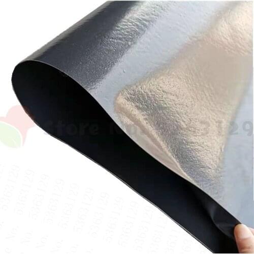 0.35mm Black Fish Pond Liner Cloth Home Garden Pool Reinforced PVC Heavy Landscaping Pool Pond Liner Waterproof Accessories