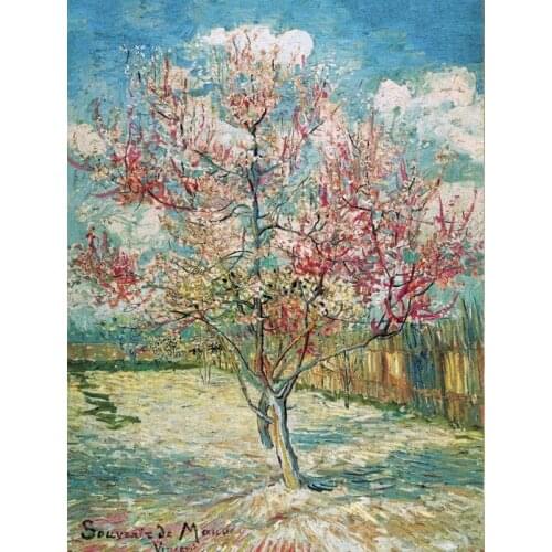 Blooming peach The wooden puzzle 1000 pieces ersion wood jigsaw puzzle white card adult childrens educational toys