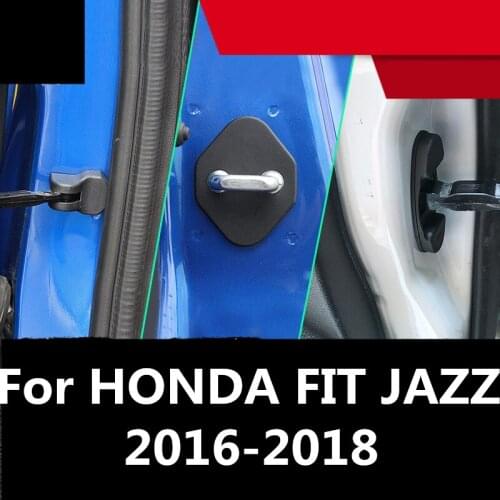 For HONDA FIT JAZZ 2016-2018 Car Waterproof Door Lock Protective Cover Waterproof and rustproof car styling Interior Accessories