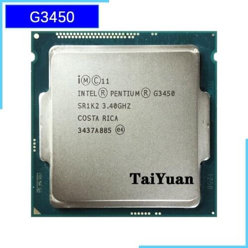 Intel Pentium G3450 3.4 GHz Dual-Core CPU Processor 3M 53W LGA 1150