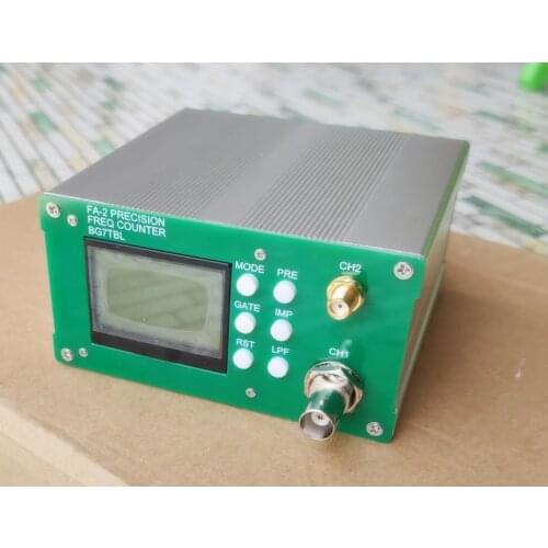 FA-2 PLUS 1Hz-6G 12.4G 26.5GHz Frequency Counter Frequency Meter 10MHz OCXO + POWER
